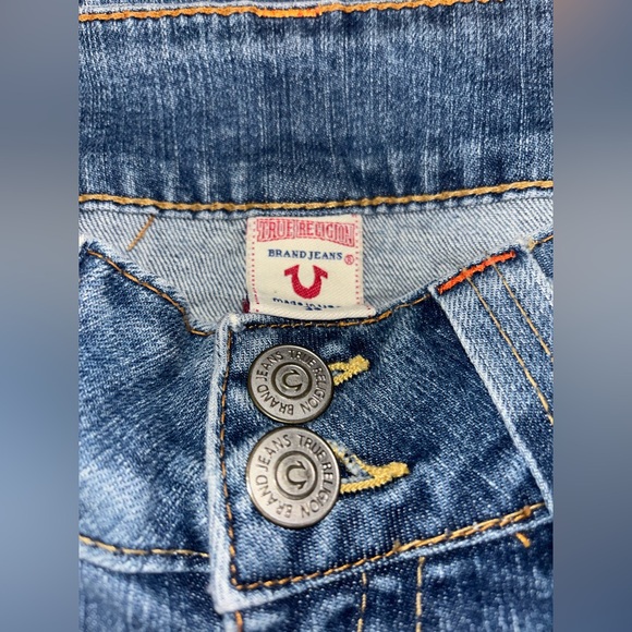 True Religion low rise flare jeans size 28 - Picture 2 of 3